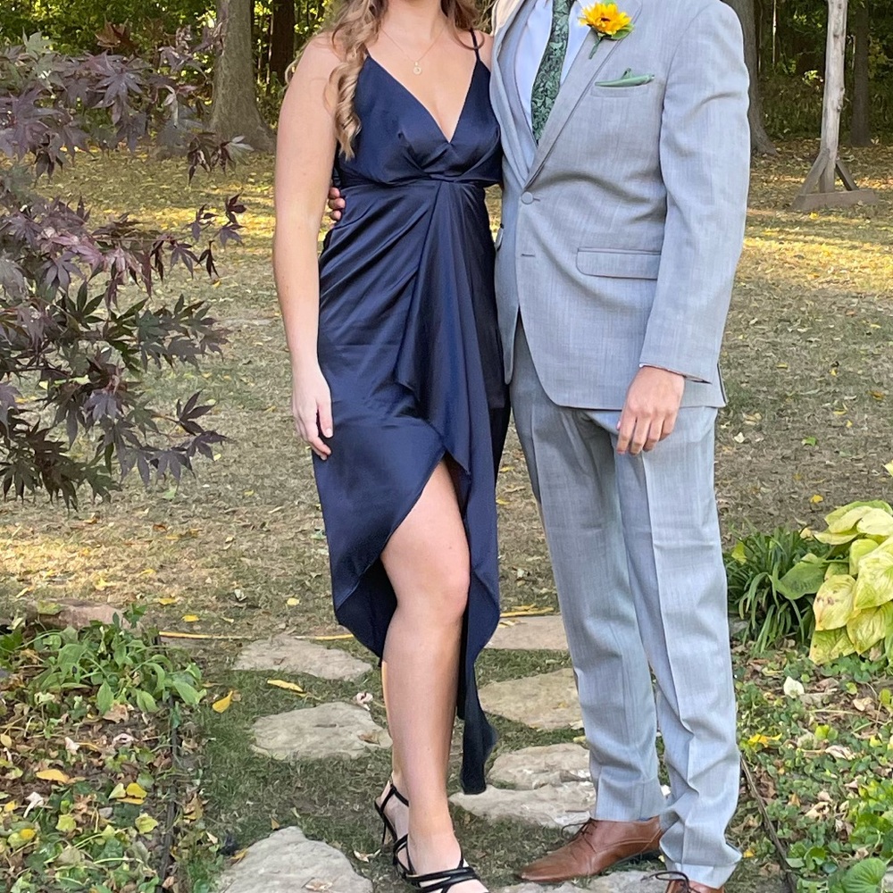 Lulus wedding guest dress once